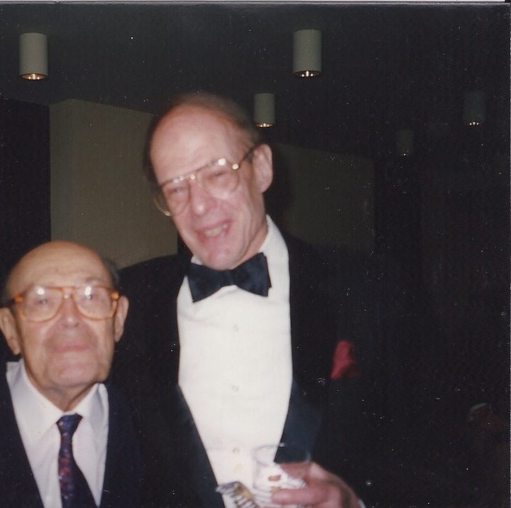 Myrna’s older brother Sam and their father, 1990s.