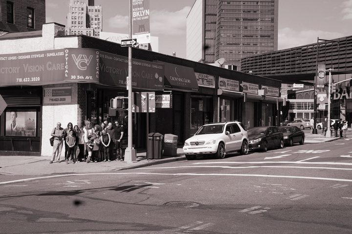 The site of the family hardware store, circa 2013, now one block from the front doors of Barclays Center in Brooklyn.