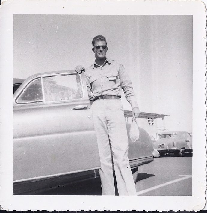 Myrna’s brother Sam in the U.S. Army.