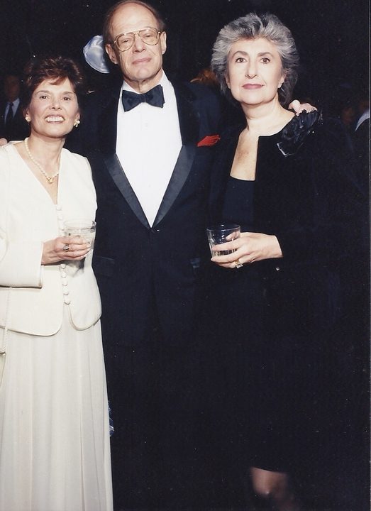 Myrna, brother Sam and sister-in-law Herta Lande Seidman at Jesse’s wedding, 1996.