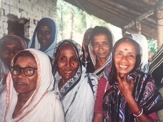 Women from the Humanity Association training program in Balampur.